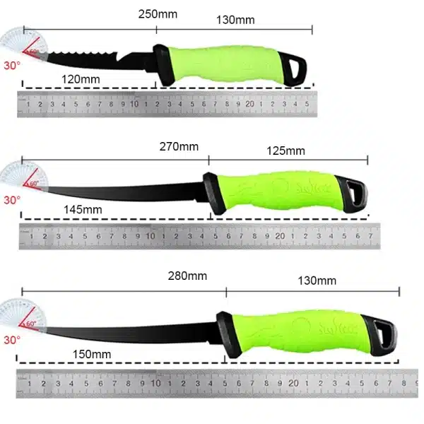 Fishing Knife Stainless Steel Fillet Boning Knife for Fish Cleaver Butcher Kitchen Knives Fishes Slicing Vegetable Fruit Cutter - Image 6