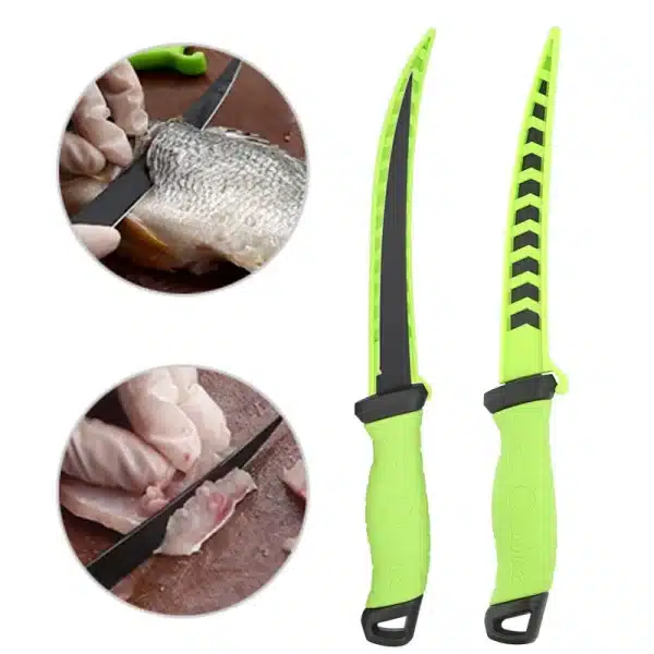 Fishing Knife Stainless Steel Fillet Boning Knife for Fish Cleaver Butcher Kitchen Knives Fishes Slicing Vegetable Fruit Cutter - Image 2