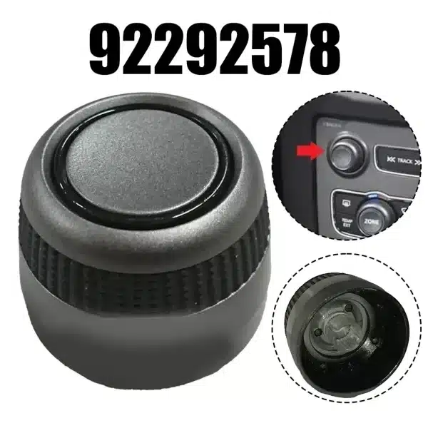 1x Radio Volume Knob Fits For Holden Caprice/ For Commodore 2011-2013 #92292578 Black ABS Car Interior Replacement Parts - Image 5