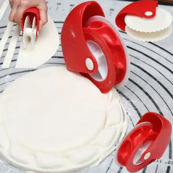 Pastry Dough Lattice Cutter Pie Decorating Gadgets Plastic Roller DIY Baking Tools Embossing Lattice Kitchen Accessories - Image 3