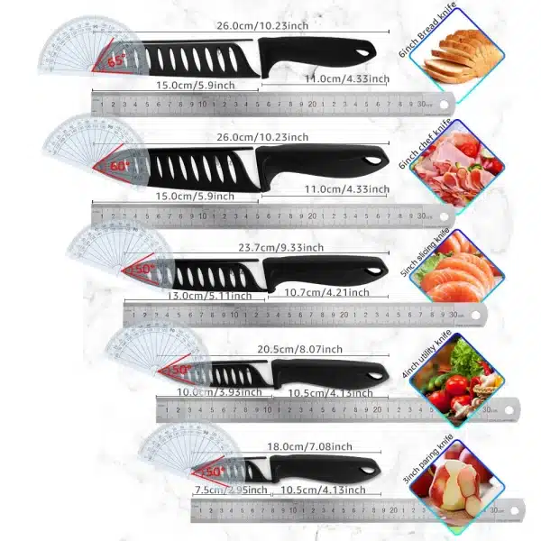 Ceramic Knife 3 4 5 6 inch Chef Utility Slicer Paring Ceramic Knives Kitchen Knife Zirconia Blade Cooking Cutter - Image 6