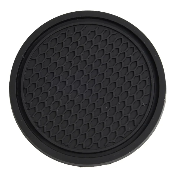 Exterior Car Coasters Car Truck Tool Truck Car Parts Replacement Anti Slip Black Interior Accessories Silicone Car Coasters