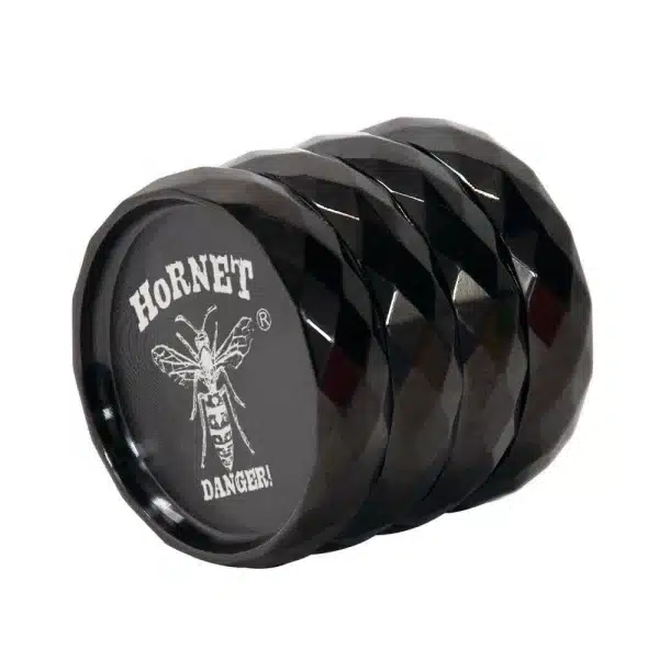 Hornet Tobacco Grinder Zinc Alloy Crucher 4 Layers 56mm Diameter Herb Crusher Cutter Kitchen Gadget Set - Image 4