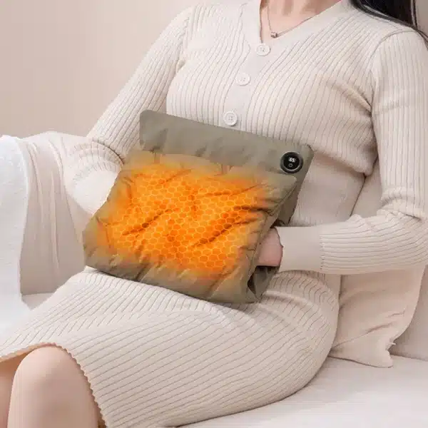 Portable Hand Warmer Goose Down Heating Pad for Hands Warming Pad Quick Heated Graphene Hand Warmers Need Usb Plug/Power Bank