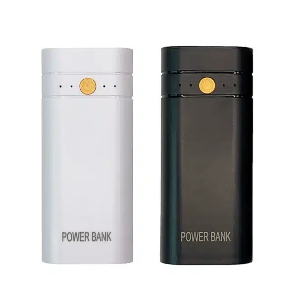 2x18650 DIY Power Bank Case Portable Plastics Shell Box Mobile Power Bank Case No-Welding Easy Operation Drop Shipping