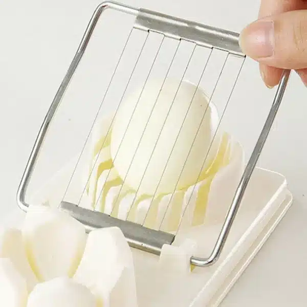 Multifunctional Egg Cutter Stainless Steel Cutting Slicer Wire Kitchen Accessories Slicing Gadgets Cooking Tool Chopper Shredder - Image 2