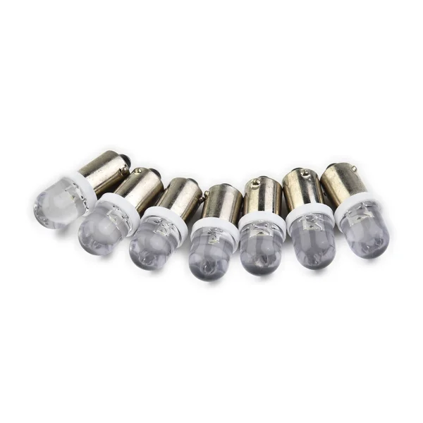 Parts Portable Useful LED Light Bulbs Set White 100Pcs 20LM 8000K BA9S Pinball Machine Replacement Accessories