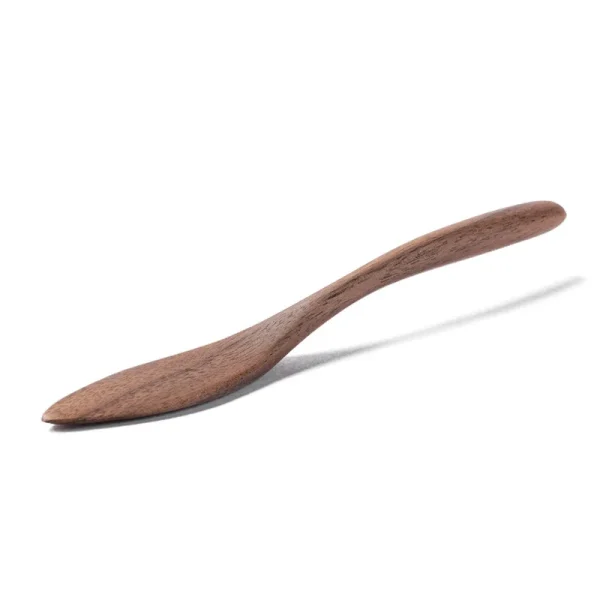 Black Walnut Solid Wood Butter Knife Bread Cheese Jam Spatula Household Butter Knife Wooden Knife Kitchen Utensils - Image 5