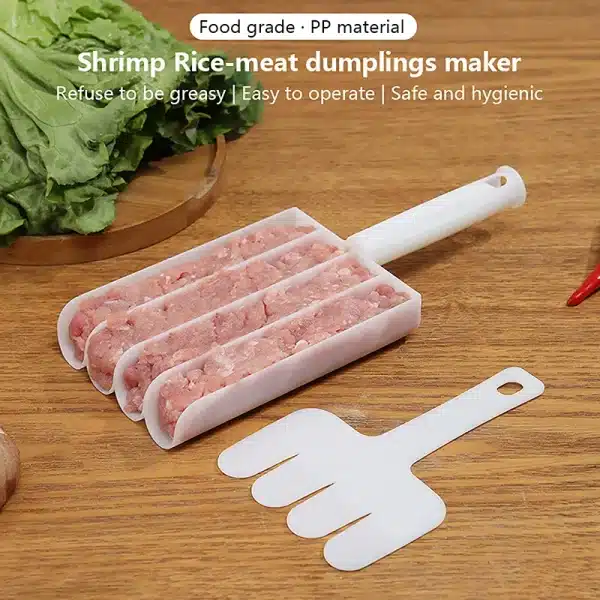 1Pc Plastic Meatball Maker Set Fried Fish Beaf Meat Making Balls Mold Spoon Meat Tools Kitchen Gadgets Cooking Accessories - Image 2