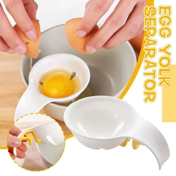 Plastic Egg White Yolk Separator Household Egg Divider Cooking Filter Tool Kitchen Separator Gadgets Kitchen Egg Egg Access M6N7