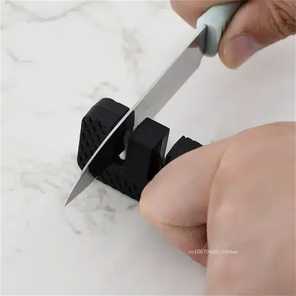 Kitchen Knife Sharpener Pocket Ceramic Sharpen Tool Scissor Sharpen Gears Fish Hook Carbide Knife Outdoor Multi Tools Navajas - Image 2