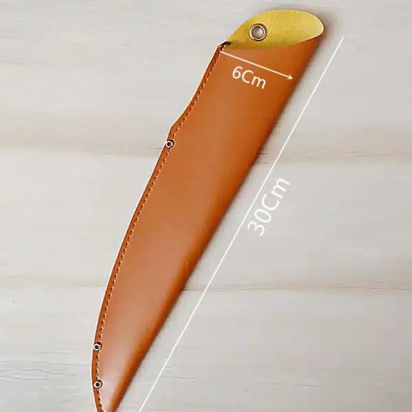 PU Faux Leather Knife Cover Western Kitchen Knife Sheath Portable Fruit Knife Chef's Knife Multipurpose Sheath Knife Holster - Image 5