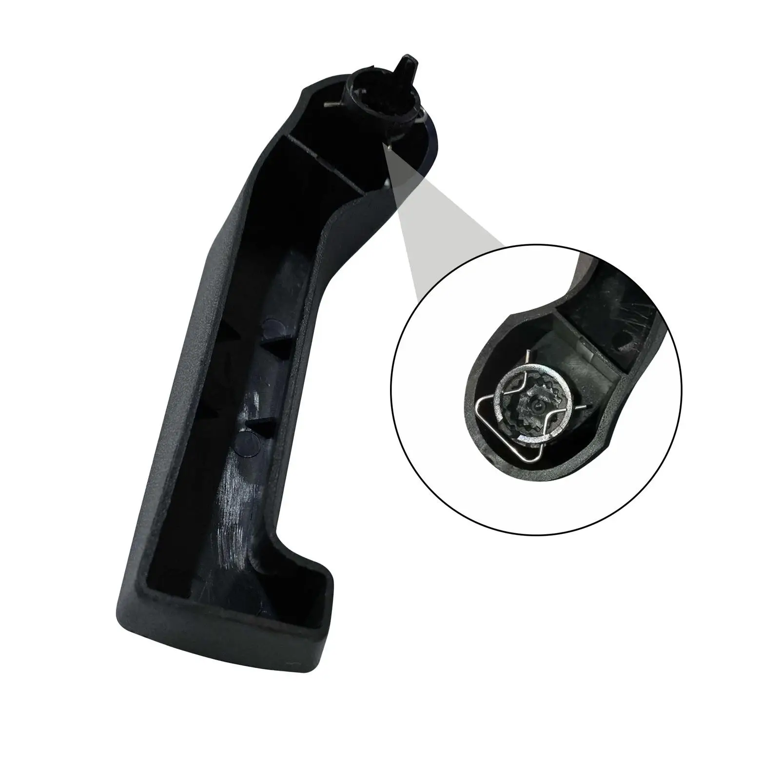 Rear Interior Door Handle 8200766676 Black Replace Parts Durable for Renault Master III 2010-2020 Automotive Accessories