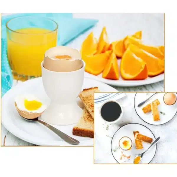 1pc Breakfast Egg Rack Plastic Egg Cup Holder Rustproof Boiled Eggs Accessories Kitchen Gadgets - Image 4