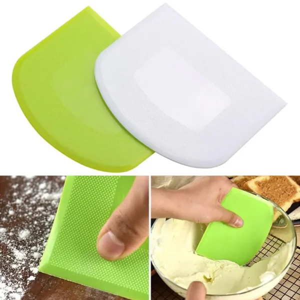 Kitchen Cake Cream Spatula Dough Knife Cutter PE Food Grade Not Sticky Cake Spatula Baking Pastry Tools Kitchen Gadget - Image 3