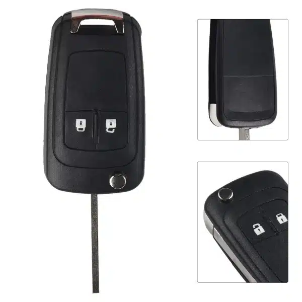 2 Button Car Key Replacement Remote Flip Key Cover Shell For Opel Insignia 2009-2015 For Opel Mokka 2013-2016 Car Interior Parts - Image 5