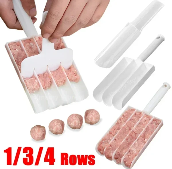 Meatball Maker Cooking Homemade Tool Mold Round Fish Beaf Rice Ball Making Device Barbecue Hot Pot Bean Curd Kitchen Gadgets