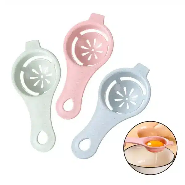 Egg White Separator Tools Eggs Yolk Filter Gadgets Kitchen Accessories Separating Funnel Spoon Egg Divider Tool - Image 2