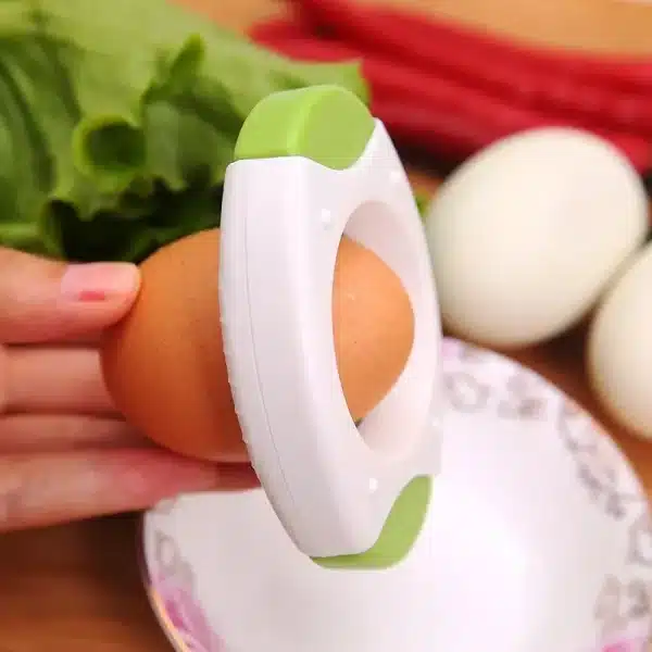 Boiled Egg Opener Eggs Topper Peeler Cookware Set Shell Remover Opener for Boiled Eggs Cutter Slicer Kitchen Gadget - Image 3