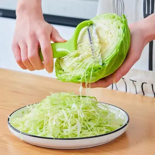 Egetablepotato Fruit Peeler Cabbage Cutting Machine Shredded Kitchen Stainless Steel Peeling Knife Gadget Shredded Cabbage - Image 2