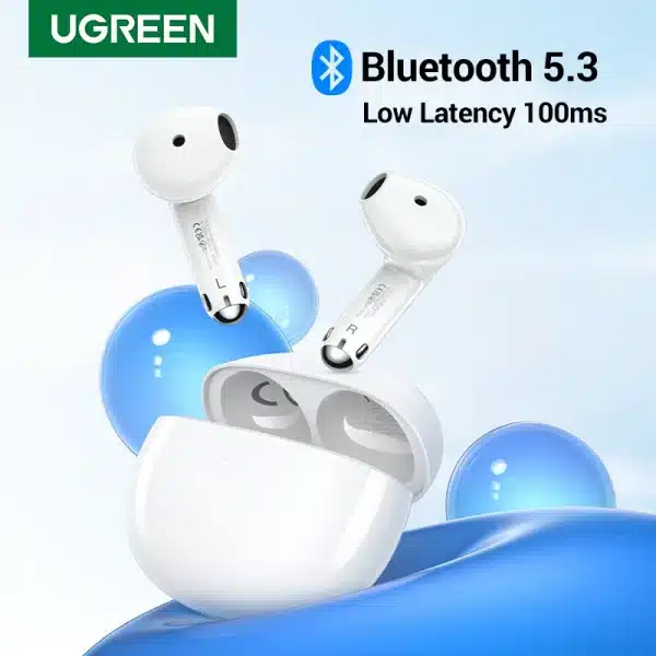 UGREEN HiTune H5 TWS Earphones Bluetooth Wireless Headphones TWS Earbuds Double Mic Call Noise Reduction In-Ear Handfree Earbuds