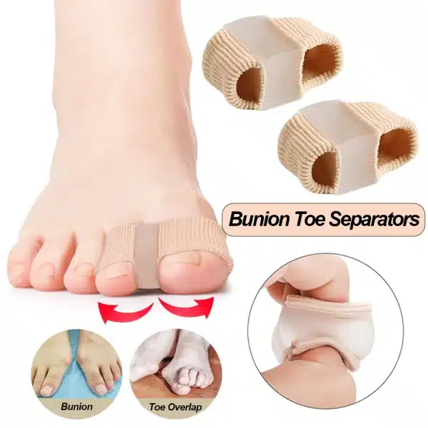 1PCS Toe Separator Hallux Valgus Bunion Corrector Orthotics Feet Bone Thumb Adjuster Correction Pedicure Feet Straightener