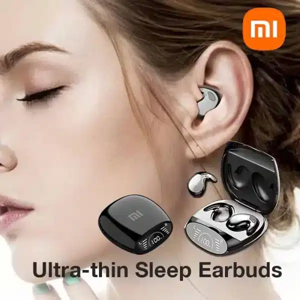 Xiaomi Mijia Sleep Invisible Earbuds Tiny Headphone Sport Stereo Bluetooth 5.3 Earphone Hidden Noise Cancelling Wireless Headset