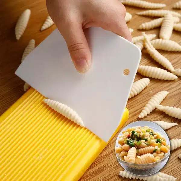 4-piece multifunctional pasta macaroni making set DIY macaroni making board mold kitchen gadgets - Image 2