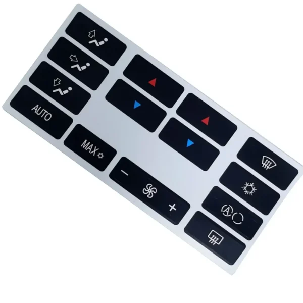 For E53 Button Stickers Interior Replacement Parts 1999 To 2006 Button Repair Decals For E39 Climate Control Panel - Image 2