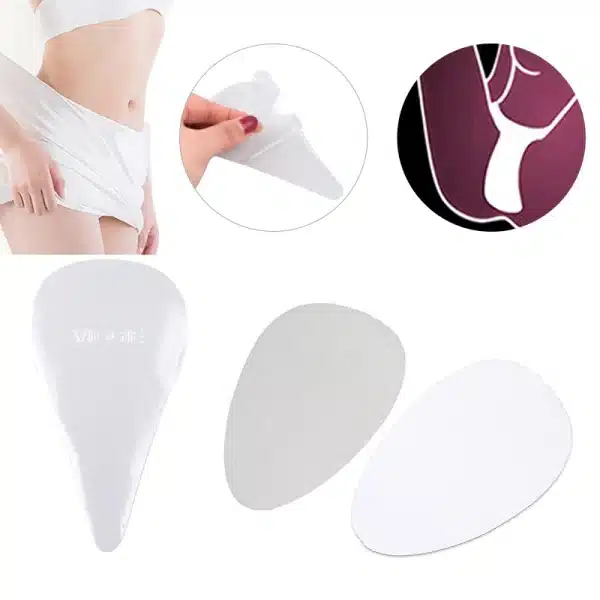 1/2pcs Silicone Camel Toe Concealer Reusable Traceless Invisible Adhesive for Women Leggings Swimwear Waterproof Cover Pad