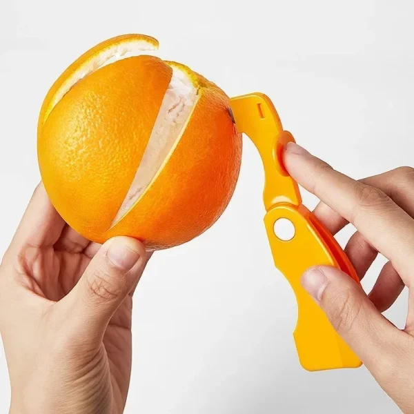 3Pc Portable Orange Peeler Stripper Orange Device Peeling Knife Juice Helper Citrus Opener Creative Kitchen Fruit Vegetable Tool