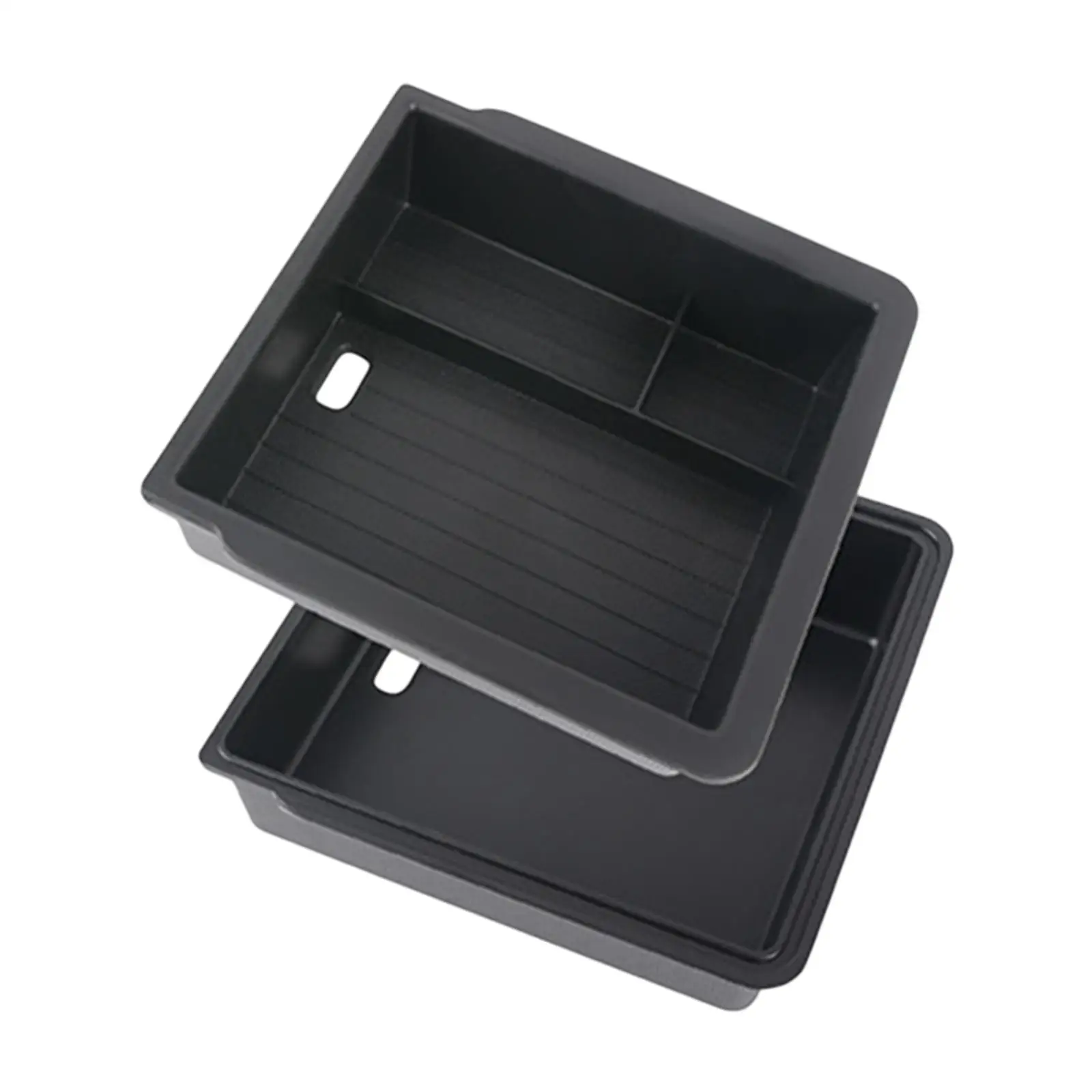 Double Layers Armrest Storage Box Replacement 17x17.5x5cm Holder Container for Versatile Car Interior Parts