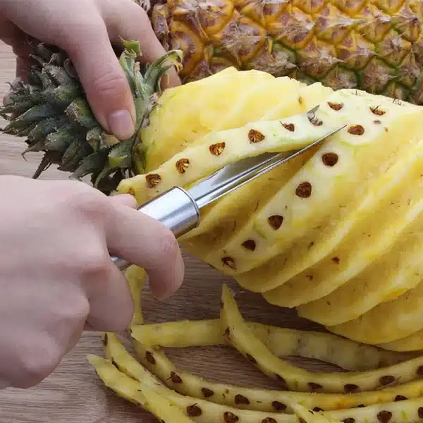 Stainless Steel Pineapple Knife Non-slip Pineapple Peeler Easy Cleaning Pineapple Shovel Fruit Tools Kitchen Tools - Image 2