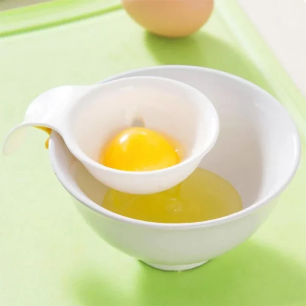 Plastic Egg White Yolk Separator Household Egg Divider Kitchen Cooking Egg Tool Filter Egg Separator Gadgets Kitchen Accessories