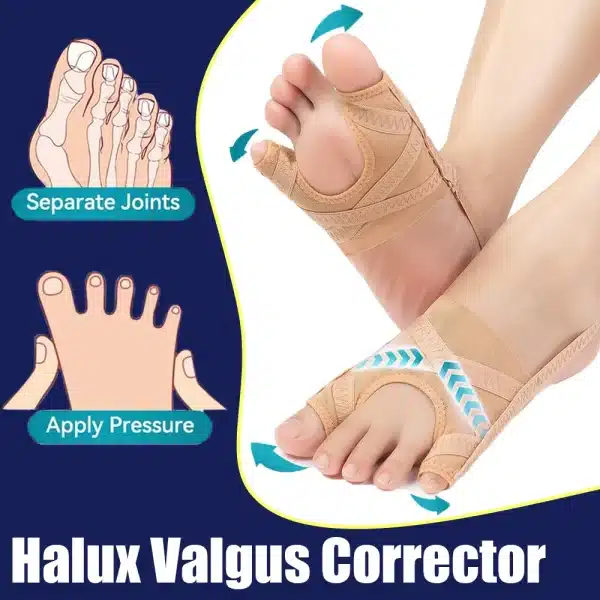 Halux Valgus Corrector Foot For Toes Separator Haluksy Bunions Hallux Valgus Toe Spreader Toe Separators Toe Corrector Bunion