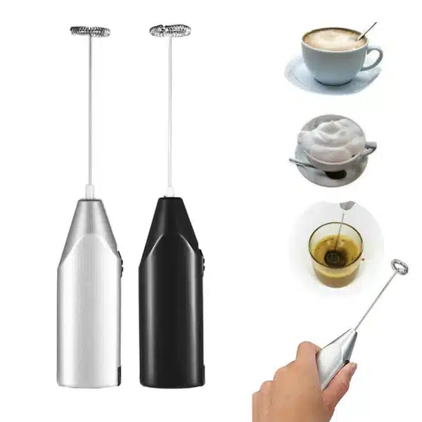 1pc Portable Electric Whisk Coffee Milk Frother Coffeeware Accessories Egg Stiring Tools Kitchen Supplies And Gadgets - Image 2