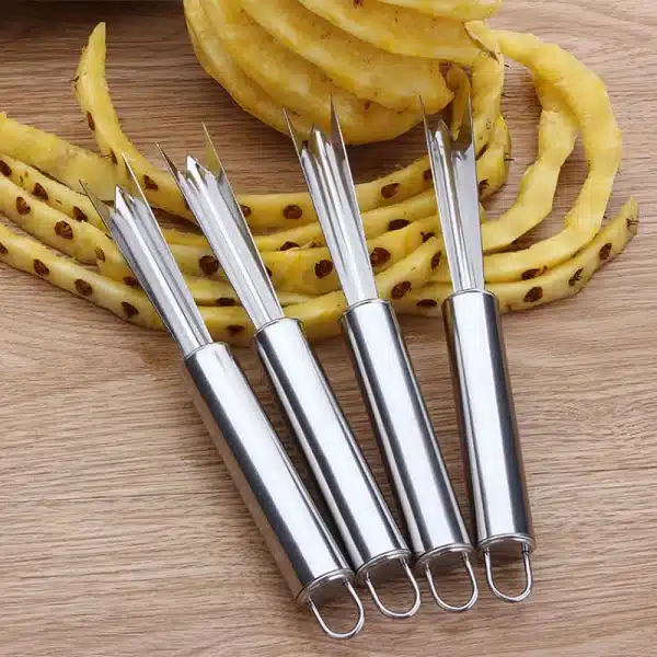 Stainless Steel Pineapple Knife Non-slip Pineapple Peeler Easy Cleaning Pineapple Shovel Fruit Tools Kitchen Tools - Image 3