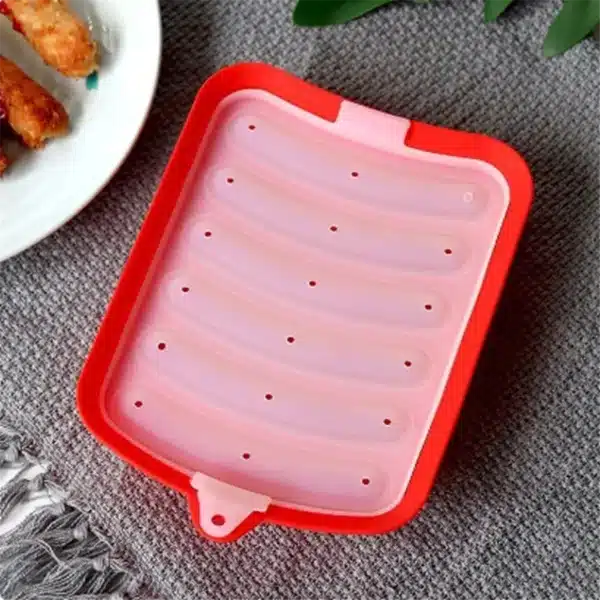 Silicone Sausage Maker Mold DIY Silicone Handmade Hamburger Hot Dog Mold Reusable Kitchen Accessories Gadget - Image 6