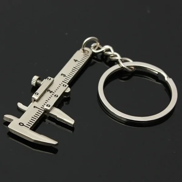 Car Key Mini Vernier Caliper Portable 0-40mm Keychain For Interior Replacement Parts Audi A3 Walk-behind Tractor Smart Fortwo