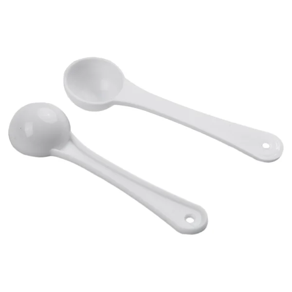 50pcs 1g Multi Purpose White Plastic Measuring Spoons Tablespoons Gram Scoop Food Baking Medicine Powder Cup Kitchen Gadget Sets - Image 3