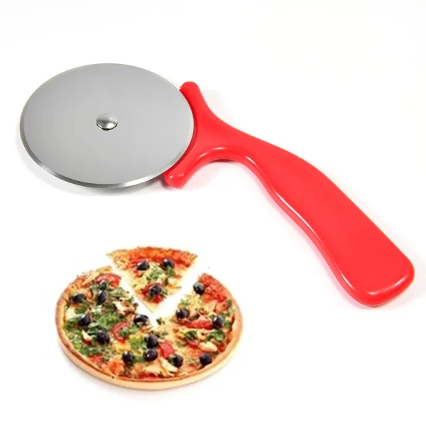 1PC Stainless Steel Knife Cake Tool Pizza Wheel Scissors Pizza Waffle Roller Knife Kitchen Gadget