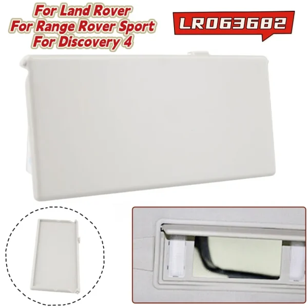 LR063682 For Land Rover Sport Evoque for Discovery 4 Car Front Sun Shade Visor Mirror Cover Replacment Car Interior Parts