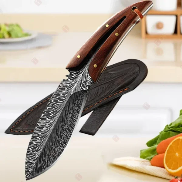 Multi-Purpose Kitchen Knife for Meat Fruit Slicing Stainless Steel Boning Butcher Knife for BBQ Kitchen Knives and Accessories