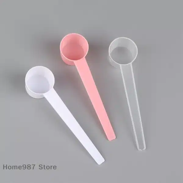 10 Pcs 5g Plastic Measuring Spoons Coffee Protein Milk Powder Scoop Home Kitchen Gadgets DIY Measuring Spoon - Image 4