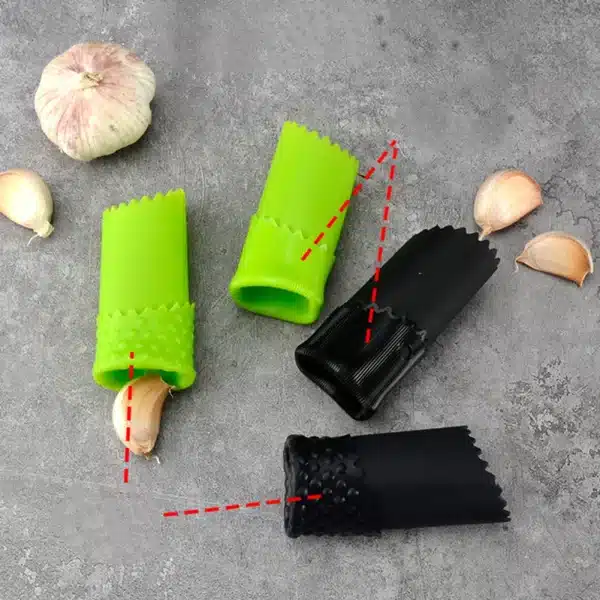 Garlic Stripper Tube Peeling Garlic Peeling Silicone Garlic Peeler Peel Kitchen Tools Non-toxic Gadget Fruit Vegetable Tools - Image 6