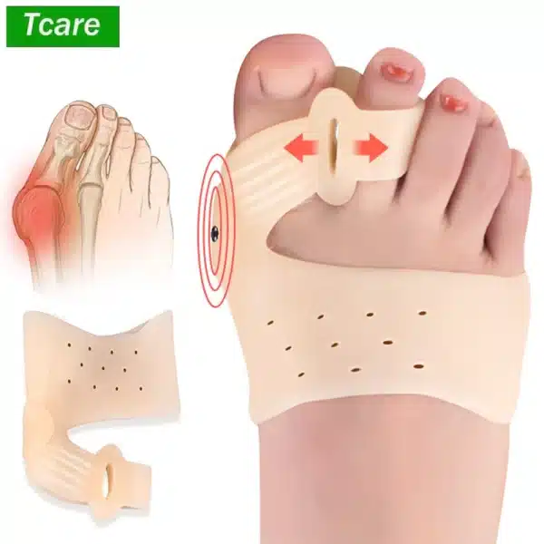 Tcare New Bunion Corrector for Women Men, Bunion Reliever, Big Toe Separator, Big Toe Pain Relief, Bunion Splint for Curved Toes