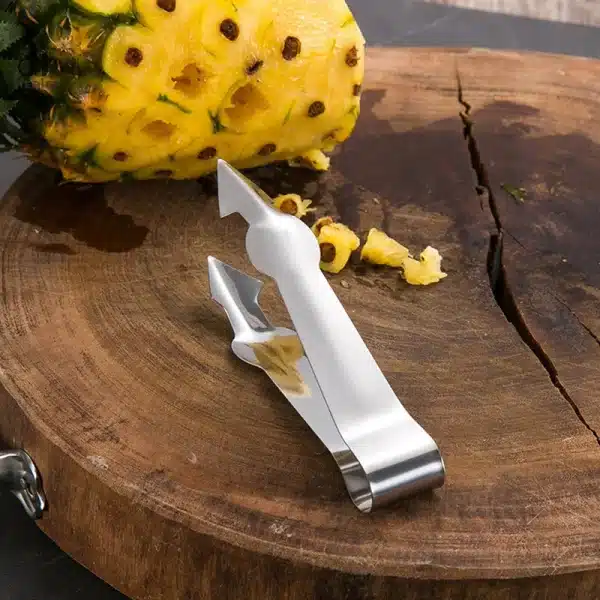 1Pc Pineapple Eye Peeler Stainless Steel Cutter Practical Seed Remover Clip Home Kitchen Gadgets Home Cocina Cookware - Image 5