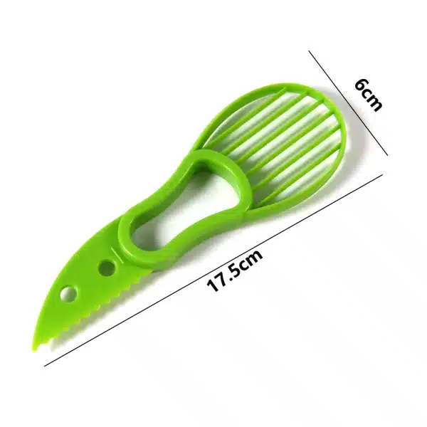 1PC Avocado Peeler Avocado Cutter Fruit Peeler Pulp Cutter Plastic Knife Kitchen Vegetable Tool - Image 4