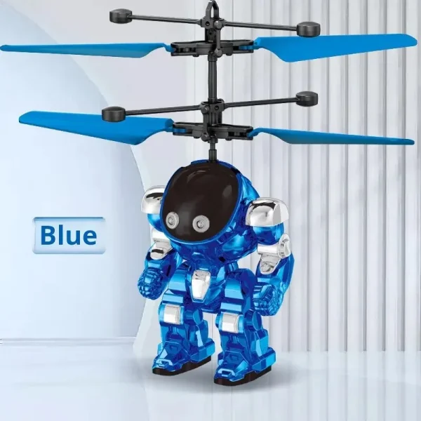 Intelligent Sensing Aircraft Mech Warrior Flying Robot Luminescent Suspension Gesture Sensing Flying Ball - Image 4