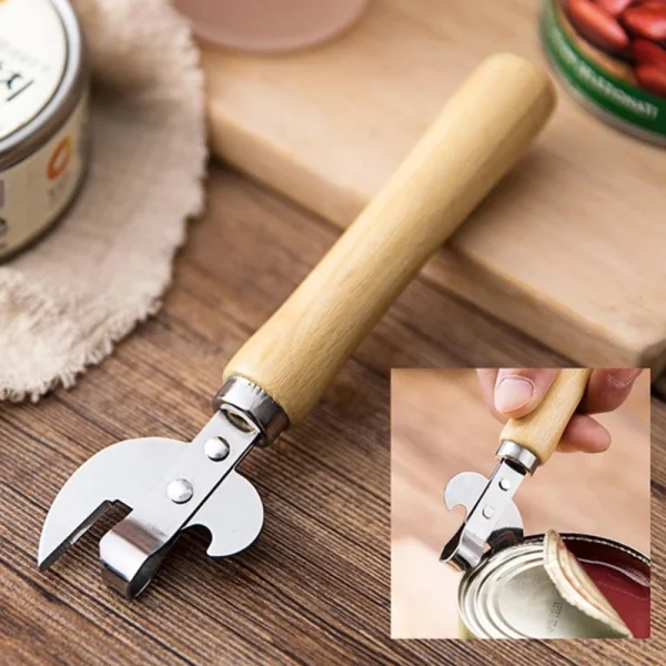 Bottle Opener For Jars Canisters Can Opener Manual Lid Remover Utensil Multifunctional Gadgets Kitchen Accessories